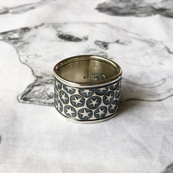 Cody Sanderson - Super Star Stamp Wide Ring - Picture 5 of 7